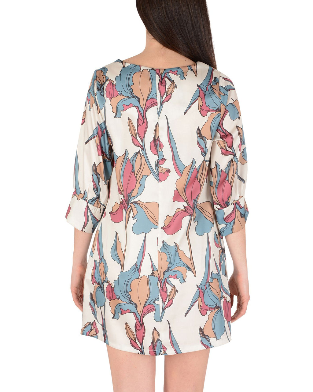 19V69 Italia Woman Dress Multicolor ABITO LABEL FANT. 4