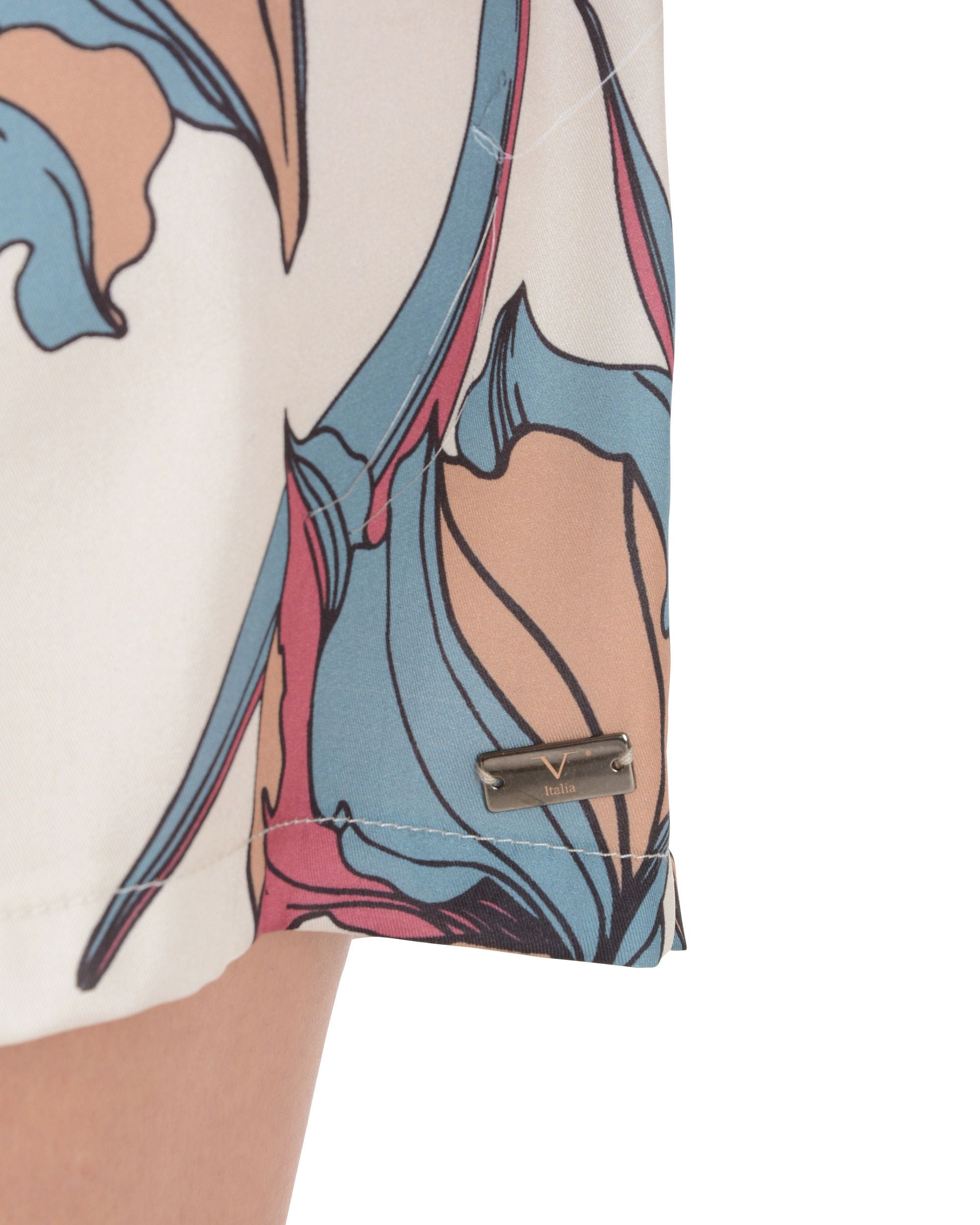 19V69 Italia Woman Dress Multicolor ABITO LABEL FANT. 4