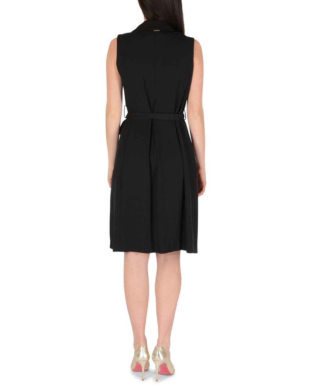 19V69 Italia Woman Dress Black ABITO NOEL NERO