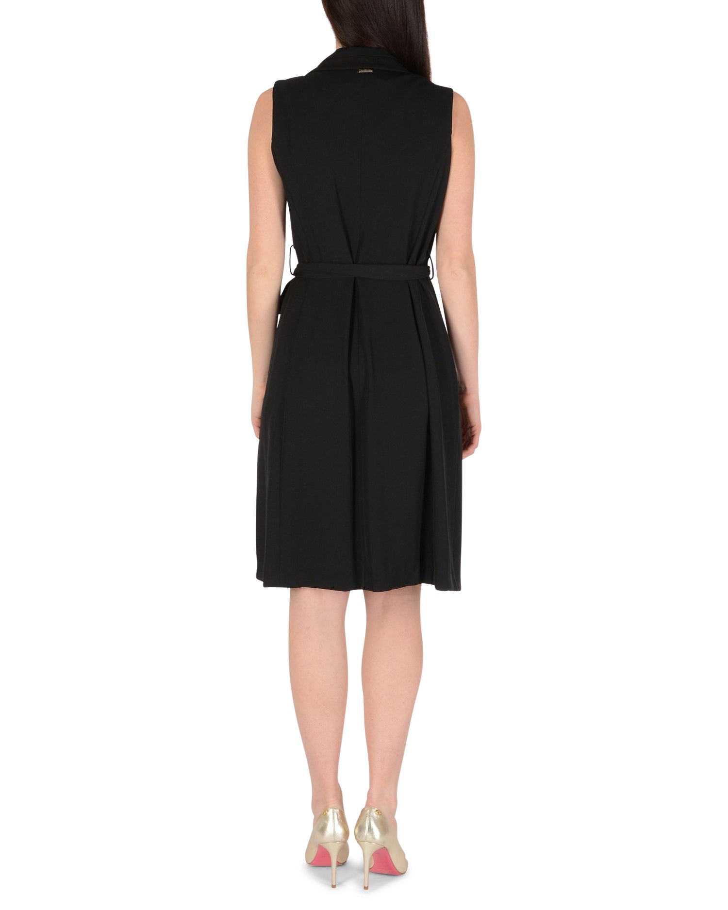 19V69 Italia Woman Dress Black ABITO NOEL NERO