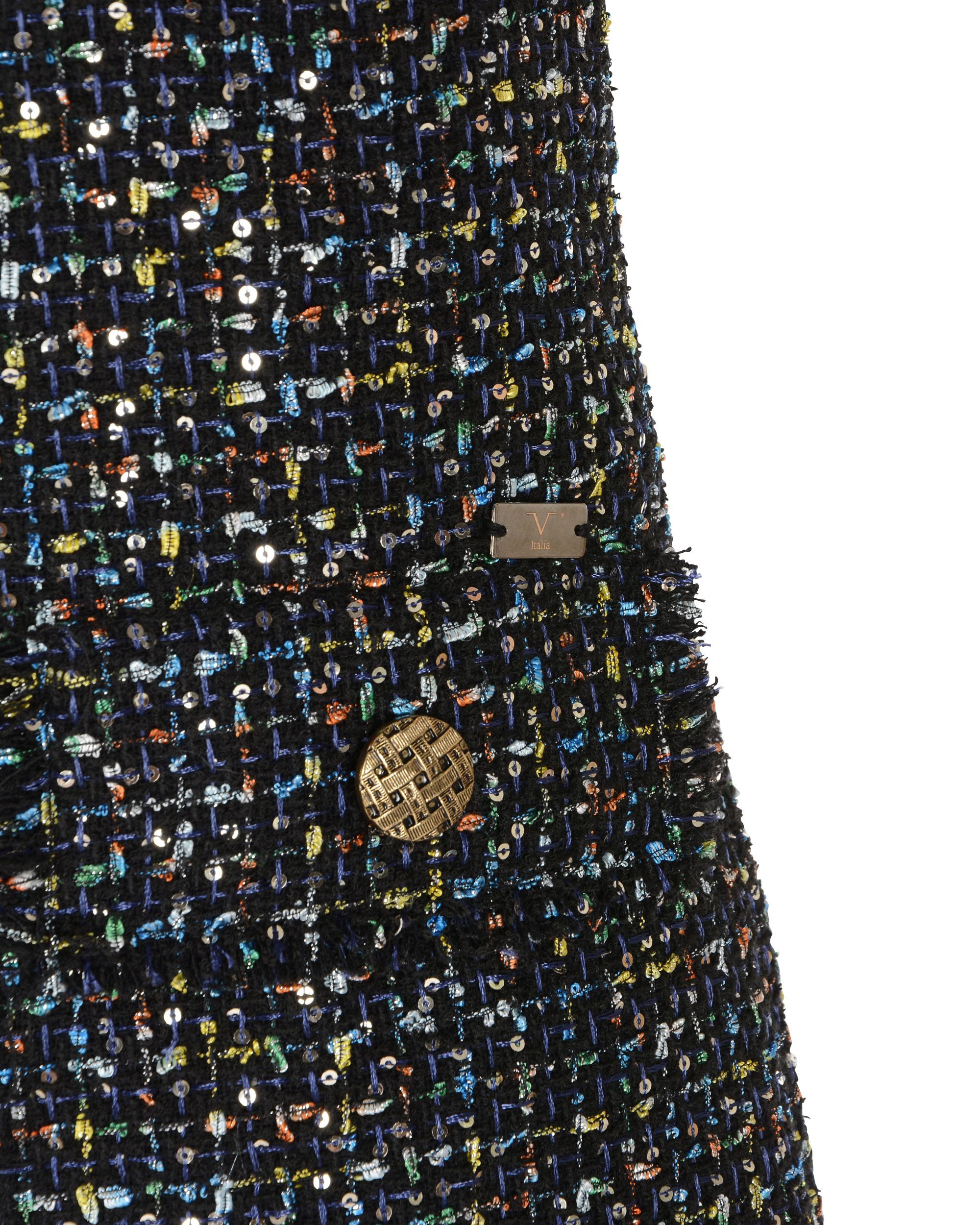 19V69 Italia Woman Dress Black ABITO MORA NERO