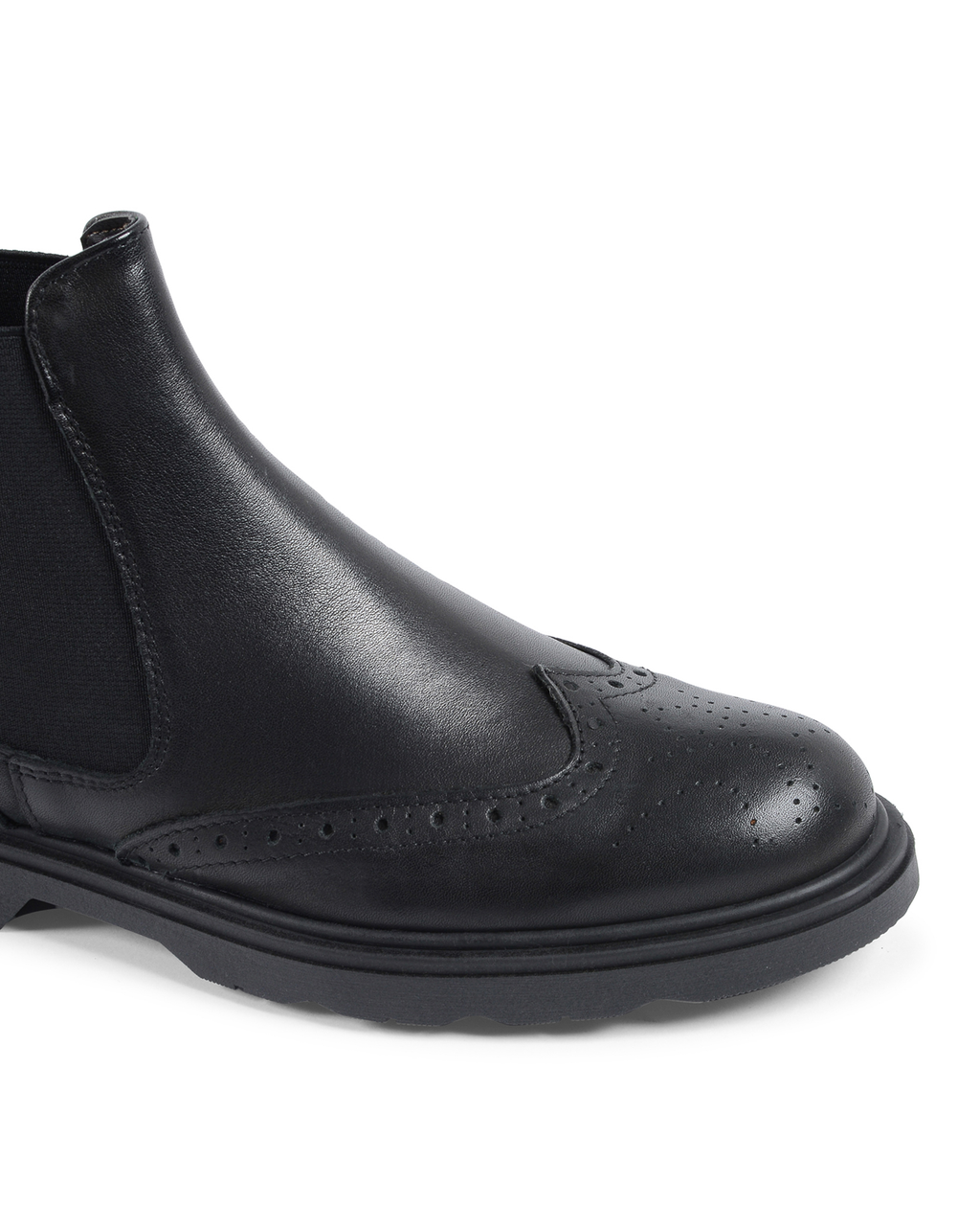 19V69 Italia Mens Ankle Boot Black 182351 CRUST NERO