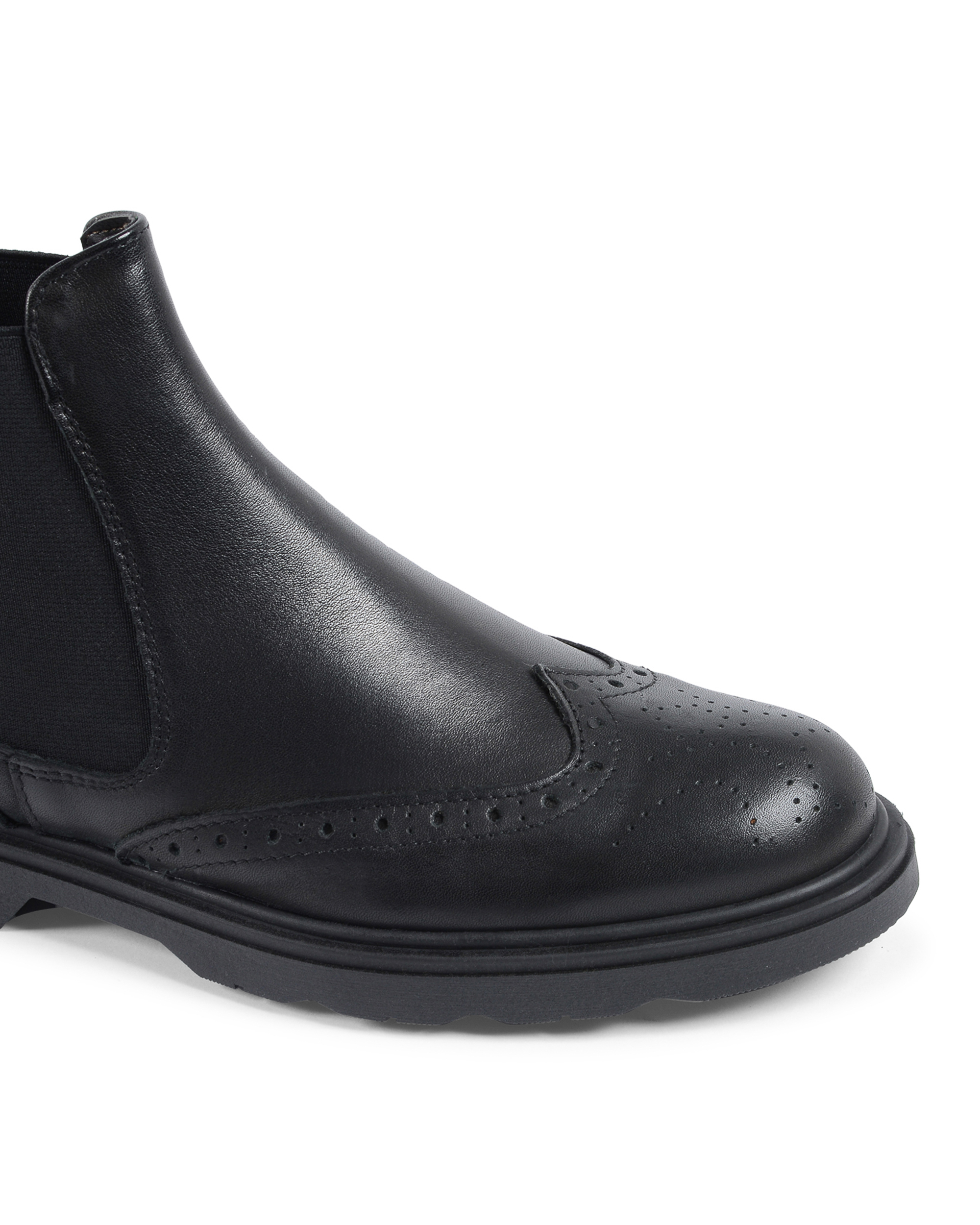 19V69 Italia Mens Ankle Boot Black 182351 CRUST NERO