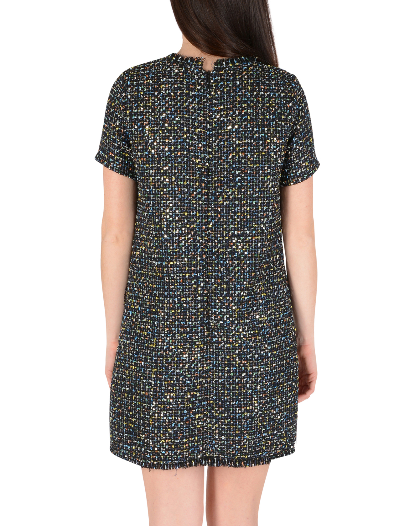 19V69 Italia Woman Dress Black ABITO MORA NERO